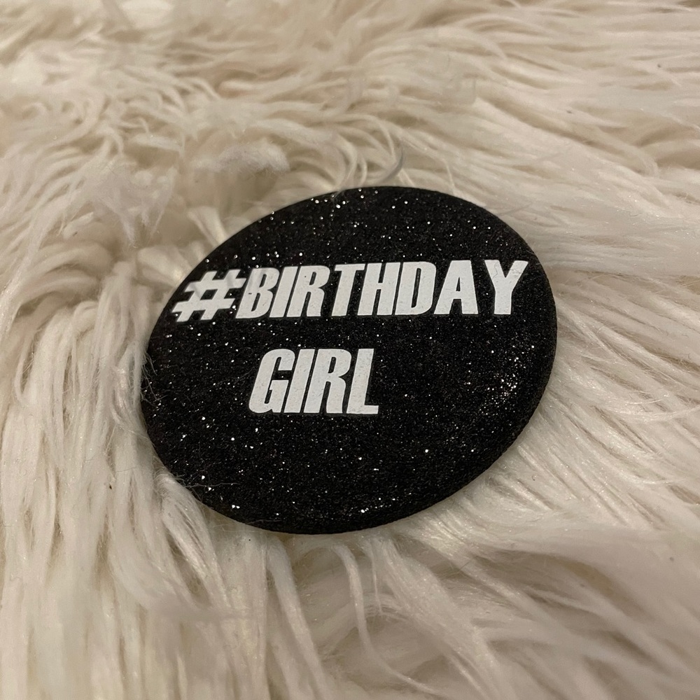 Birthday badge